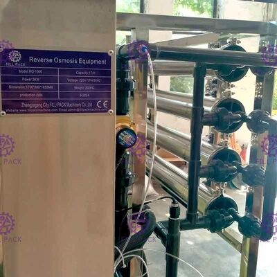 1000LPH UF Sistem Pemurnian Air Murni Minum