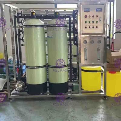 500LPH Monoblock UF osmosis Mesin Pengolahan Air Minum