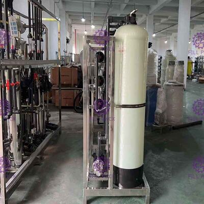 SS304 500L Sistem Pemurnian Reverse Osmosis Multi Medium