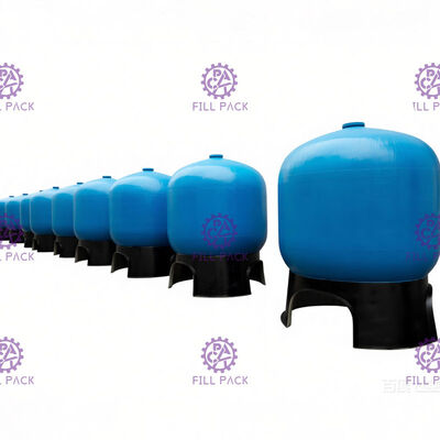 Tangki Filter Air Fiberglass FRP Multimedia 20L Dengan Pe Liner