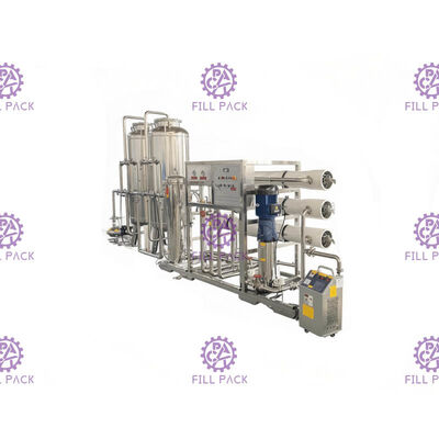 3000LPH Mineral Hollow Fiber Sistem Filter Mesin Air Ultra Pemurnian