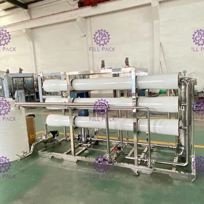 Vertikal Pompa Dipasang Sistem Pengolahan Air Dengan Rebirth 1000LPH Perangkat
