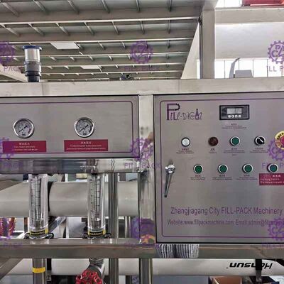 3000LPH Mineral Hollow Fiber Sistem Filter Mesin Air Ultra Pemurnian