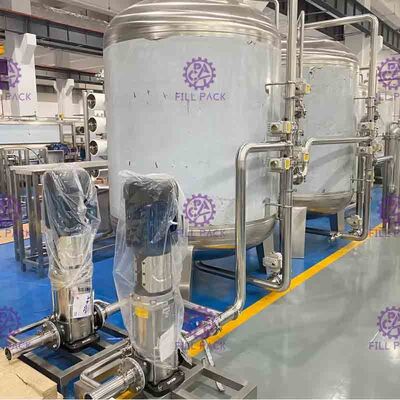 3TPH Magnetic Pengolahan Air SUS Perumahan UPVC Pipa Terpasang