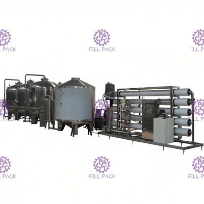 12000LPH Auto Water Purifier Systems, sistem pencampur air UV Qzone Mixing Tower