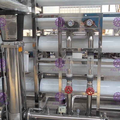 Stainless Steel Ro Membrane Sistem Pengolahan Air, Air Purifier Machine