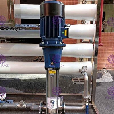 10000L / H Reverse Osmosis RO Treatment Machine Didorong Listrik