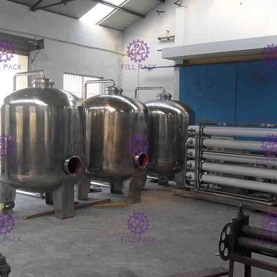 3.15kw Listrik Air Murni Ro Sistem Reverse Osmosis Air Filter 3000L / H