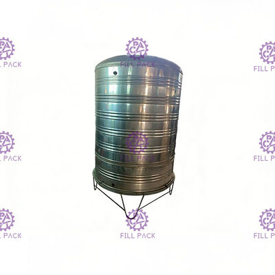 Tangki Penyimpanan Air Minum / Mineral / Murni 2T Stainless Steel 304