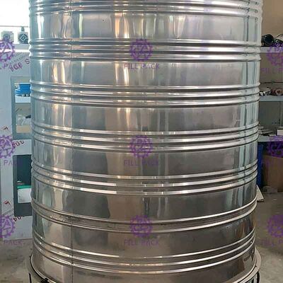 Tangki Penyimpanan Air Minum / Mineral / Murni 2T Stainless Steel 304