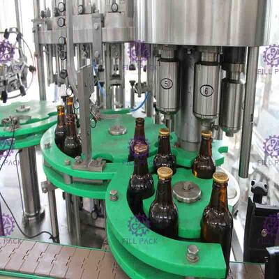 PLC Jepang bir pembotolan peralatan untuk kaca botol tarik cincin Cap