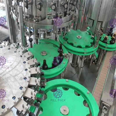 PLC Jepang bir pembotolan peralatan untuk kaca botol tarik cincin Cap