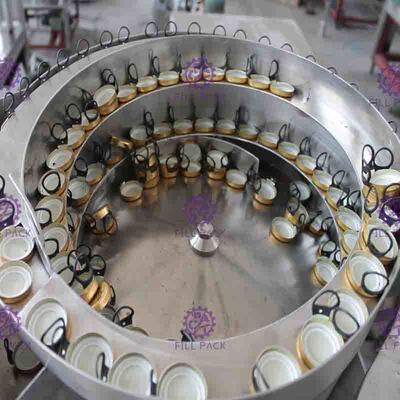 3 in 1 Botol Kaca Beer cuci Mengisi Sealing Machine, Botol Bir Filling Baris