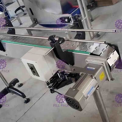 80m / mnt Botol Air Plastik Uv Sterilizer Conveyor gesekan rendah