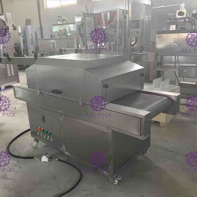 1.5KW 15A 300nm UV Sanitizer Sterilizer Tunnel dengan aliran air yang merata