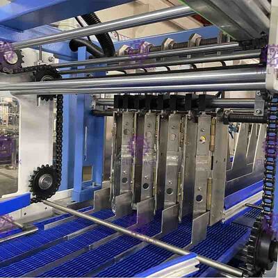 Otomatis PLC Botol Packing Machine, 380V 50/60 HZ Carton Forming Machine