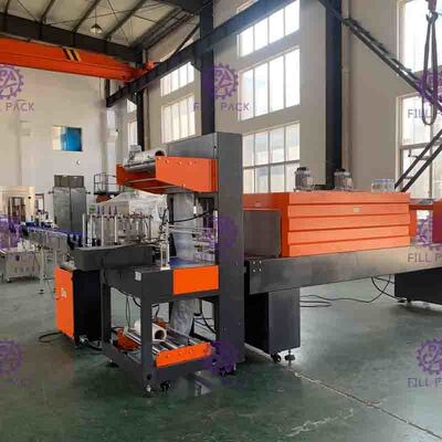 5000BPH Mesin Pengecil Botol Plastik Air Mineral