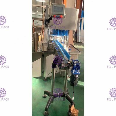 3000CPH Single Head Tin Can Pembotolan Mesin Konstruksi Kompak