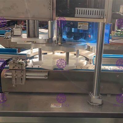 Single Head Servo Motor Automatic Soda Can Sealer Machine