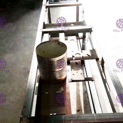 2000BPH Magnet Washer Tin Dapat Mengisi Dan Menyegel Mesin SUS304