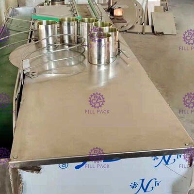 2000BPH Magnet Washer Tin Dapat Mengisi Dan Menyegel Mesin SUS304