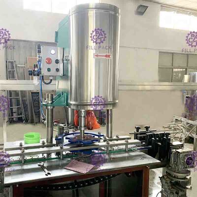 1500BPH PLC Mesin Pengisian Minuman Berkarbonasi, Lini Produksi Minuman Berkarbonasi