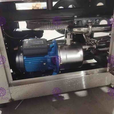 3000BPH Glass Cans Water Bottle Filling Machine Dengan Semi Auto Rinser