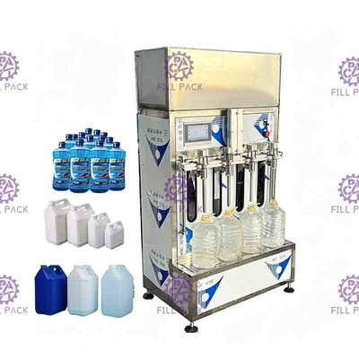 Mesin Pengisian Jus Semi Otomatis Botol Plastik Cair Linier Air Mineral