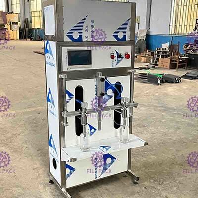 Mesin Pengisian Jus Semi Otomatis Botol Plastik Cair Linier Air Mineral