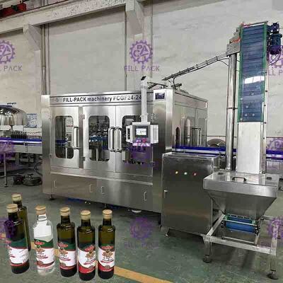 3000BPH Mesin Pengisian Botol Kecap Kedelai Dengan Tangki Neraca Pelestarian Panas