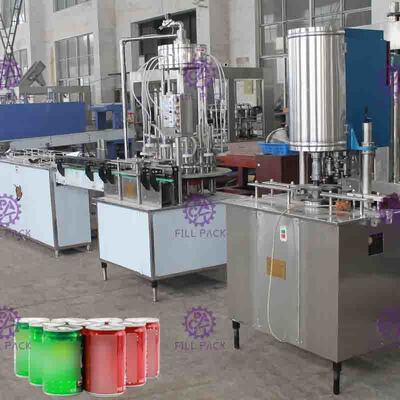 Aluminium kosong Bisa Mengisi Line - Minuman Aluminium Can Rinser SUS304 Dengan CE