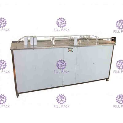 Industri dapat mengisi garis, jus kaleng Washer Rinser mesin