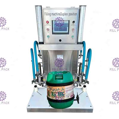 Mesin Pengisi Bir Semi Otomatis Botol Kaca Plastik 2 Heads Line Device Filler