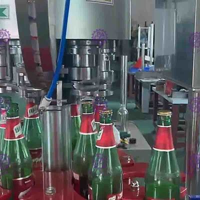 Industri 6 Kepala Botol Mesin Capping Crown, Crown Cap Botol Sealing Peralatan