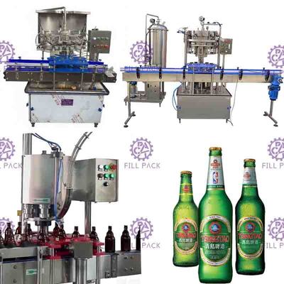 Mesin Cuci Botol Kaca Putar 2000BPH Otomatis Penuh untuk mesin pengisian bir