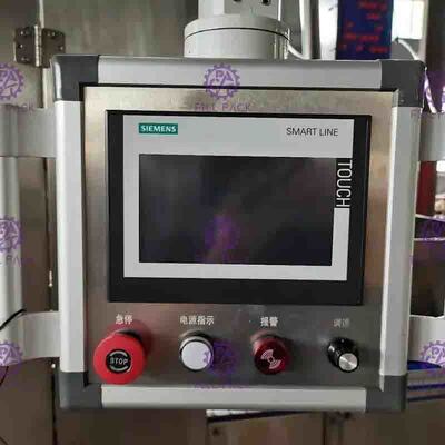 Pneumatik Capping Jenis Botol Air Filling Machine Dengan Adhesive Labeling Machine