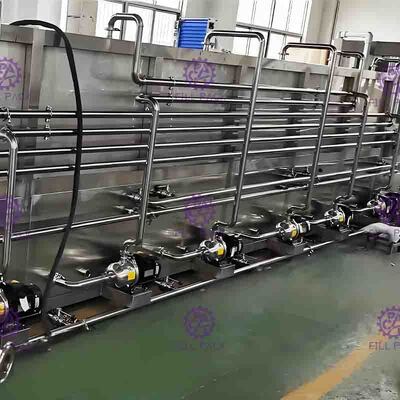 Botol Botol Mesin Packing Movable Juice mempastir Daur Ulang Dengan nozel Semprot