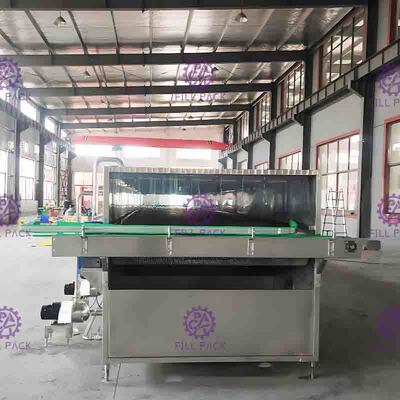 Hot Filling Minum Botol Packing Mesin Juice Pendingin Industri Sterilizer Sistem Minuman