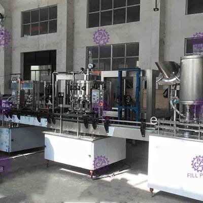 Linear Jenis Soft Drink Bottling Peralatan 0.25L - 2.5L Untuk Botol Plastik