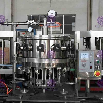 Linear Jenis Soft Drink Bottling Peralatan 0.25L - 2.5L Untuk Botol Plastik