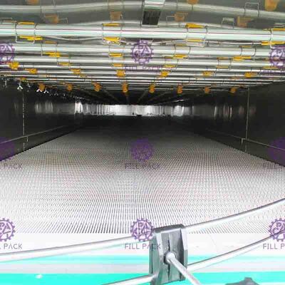 Sectionalized 500ml Botol Packing Mesin Sterilizer Untuk minuman berkarbonasi Non