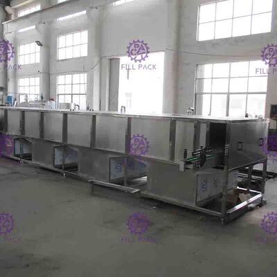 Sectionalized 500ml Botol Packing Mesin Sterilizer Untuk minuman berkarbonasi Non