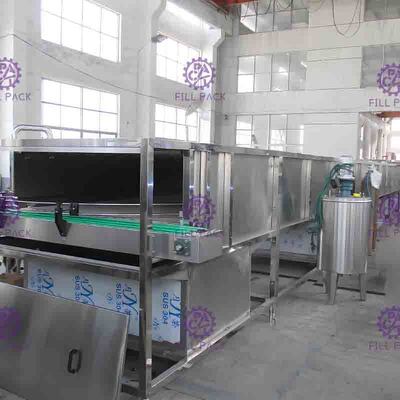 Dapat / Botol Juice Cooling Sterilizer Mesin Botol Packing Untuk Minuman Membuat Mesin
