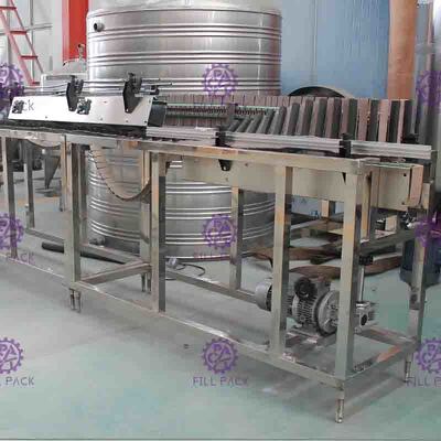 Botol Otomatis Mouth / Cap Reverse Sterilizer di Mesin Pengemas Botol