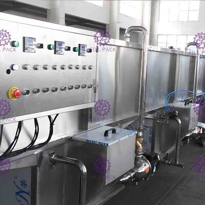 Minuman Pengolahan Plastik Botol Juice Cooling Sterilizer 80-60 ℃