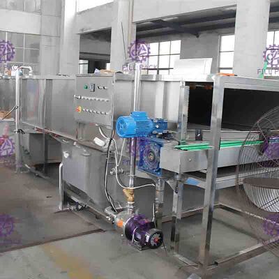 Berkarbonasi Minuman Botol Otomatis Sterilizer, Peralatan Juice Pengolahan