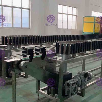 Membalikkan Sterilizer Sistem PET Botol Dengan Conveyor Kecepatan Adjustable
