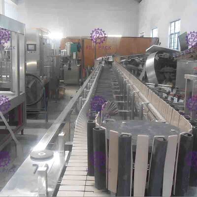 Membalikkan Sterilizer Sistem PET Botol Dengan Conveyor Kecepatan Adjustable
