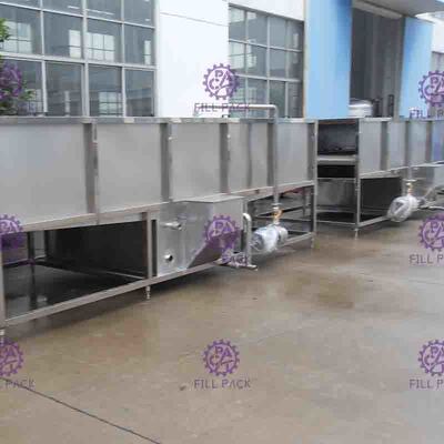 Stabil Flavored Botol Juice Mesin Pendingin Stainless Steel