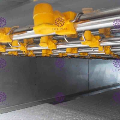 Stabil Flavored Botol Juice Mesin Pendingin Stainless Steel